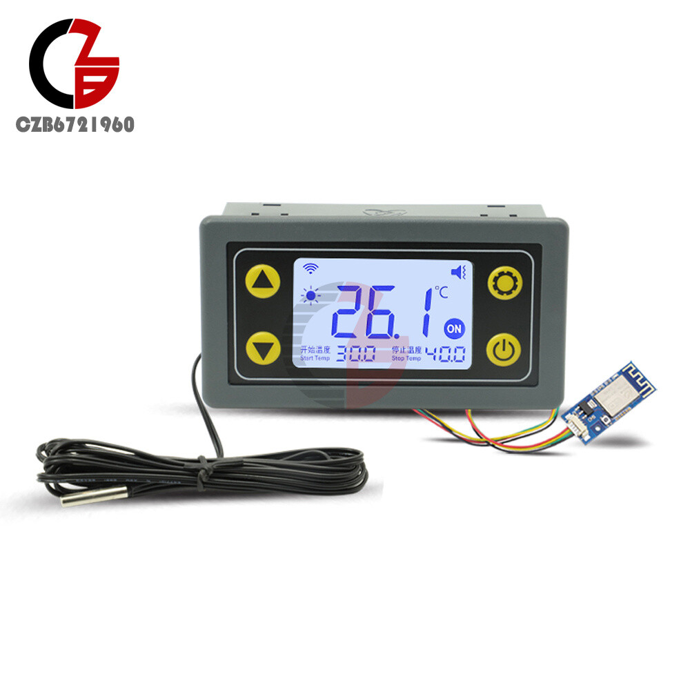 WIFI Remote Thermostat Digital Smart Automatic Temperature Controller with Probe