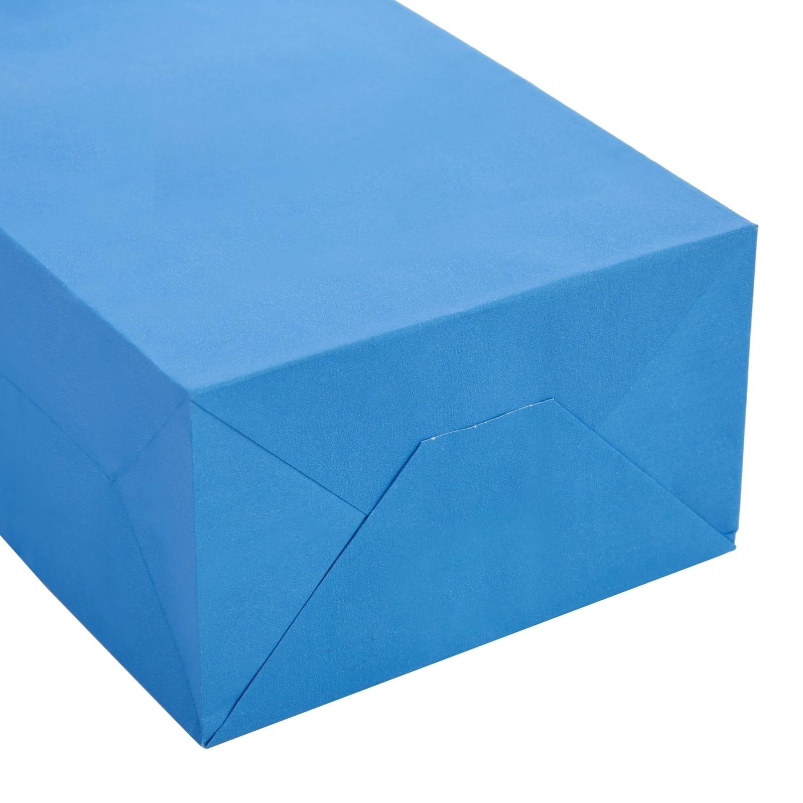 Gift Bags - 9 x 5 x 3 In, 25-Pack, Blue - Party Favor Bags with Handles for C...