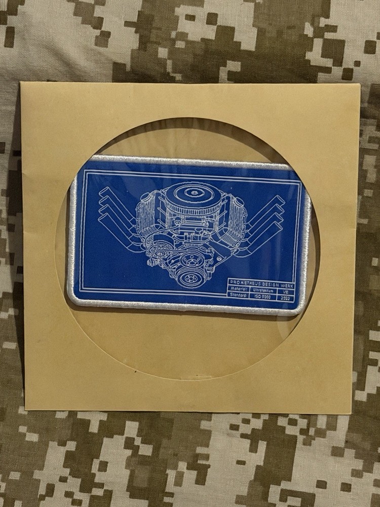 Prometheus Design Werx PDW V8 Blueprint Morale Patch