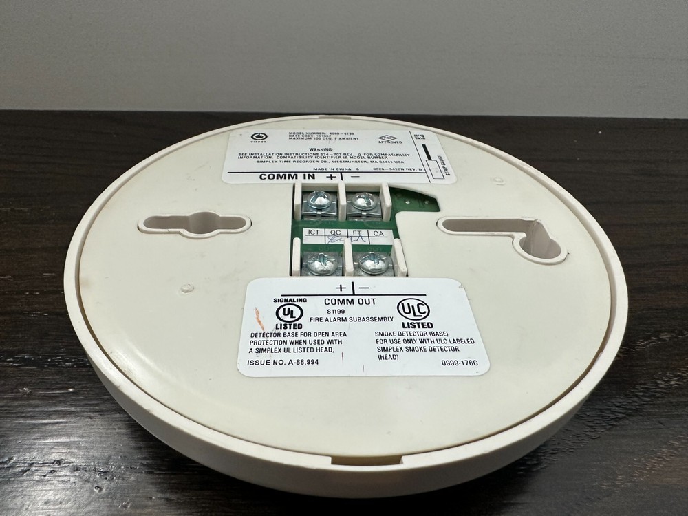 Simplex 4098-9793 SSD Sensor Base FREE SHIPPING !!!