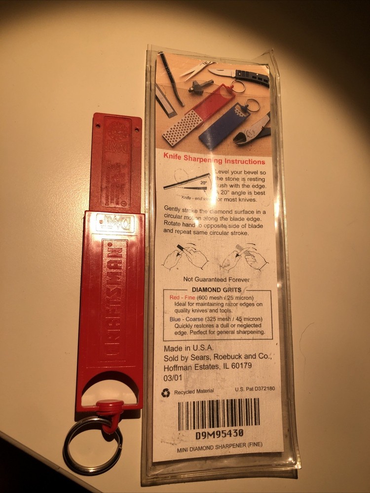 Craftsman Mini Diamond Sharpener Wet stone Course 95430