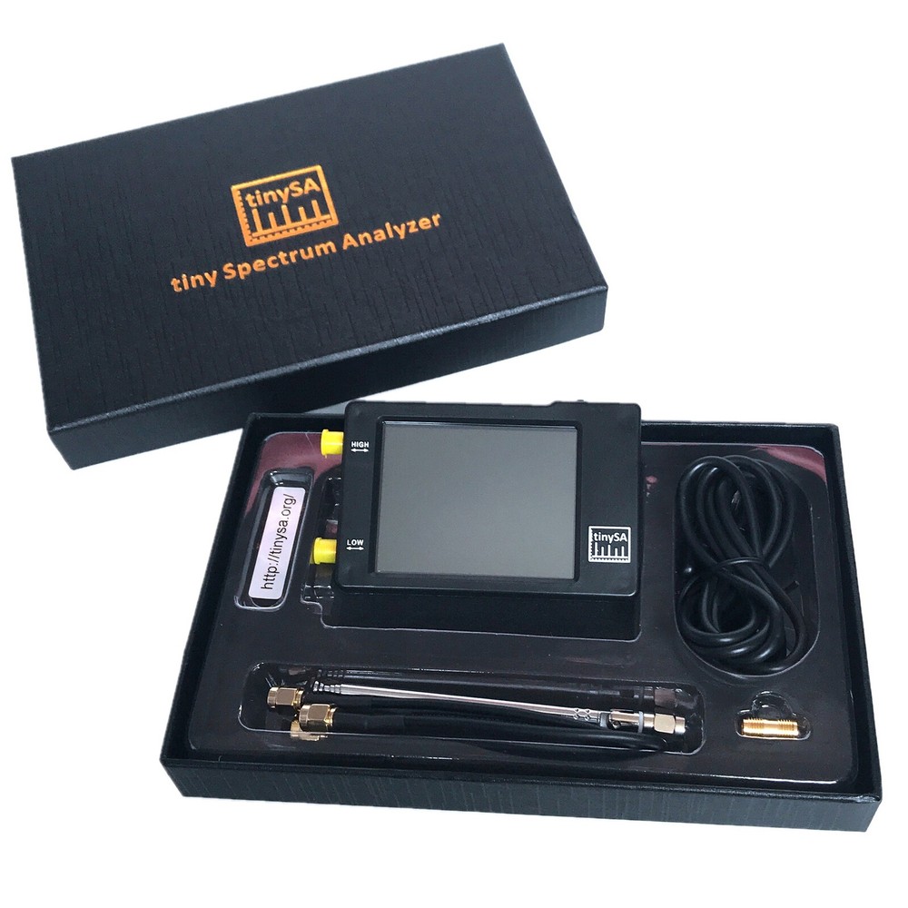 Handheld 2.8" LCD tiny Spectrum analyzer TinySA 100kHz to 960MHz Touch Control