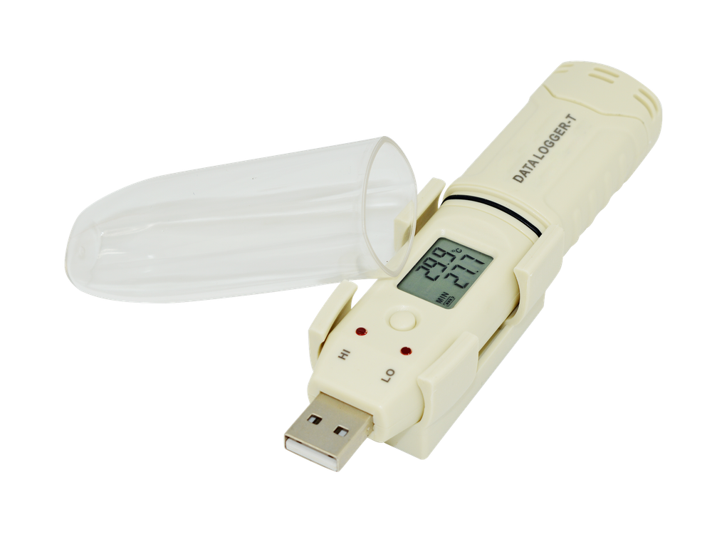 Temperature Logger 1366(Typical ±0.5℃ (See Fig 5) )