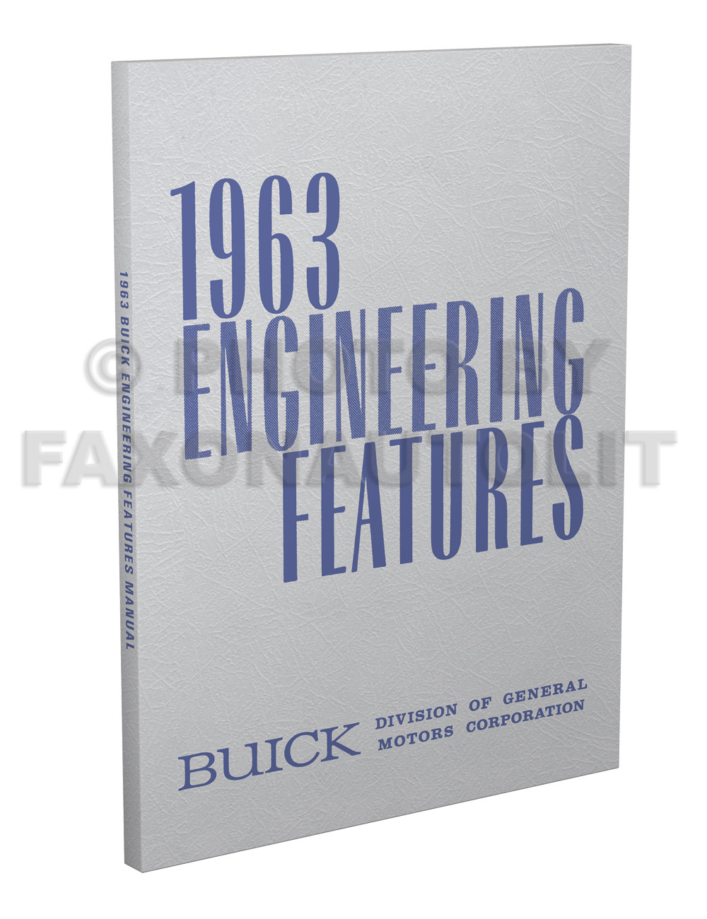 1963 Buick Engineering Features Manual - Detailed Specifications for all Cars