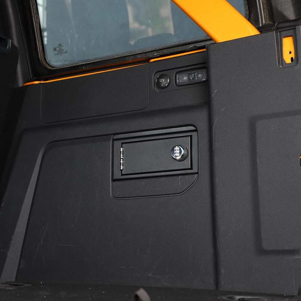 Rear Trunk Tail Side Password Lock Safe Box Storage Case Bin For Ford Bronco 21+