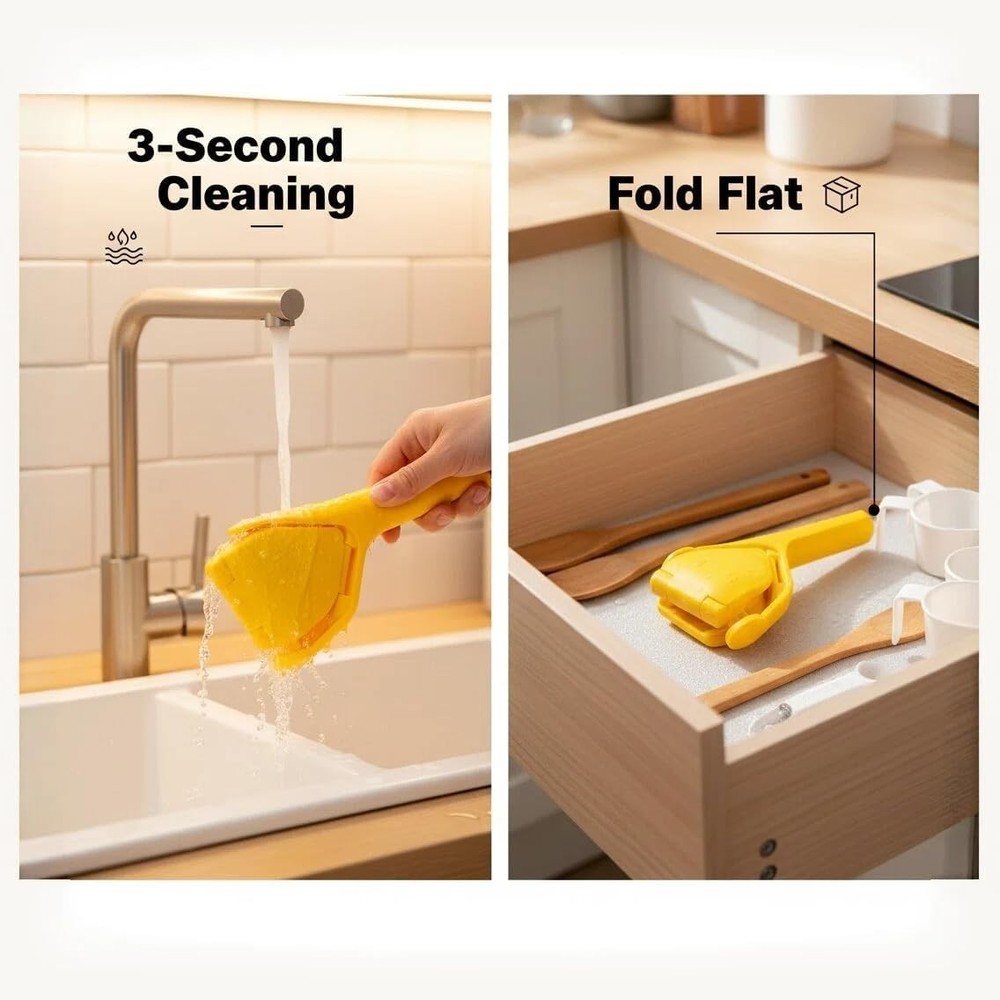 Effortless Lemon Squeezer Juicer with Built-In Strainer for Maximum Juice