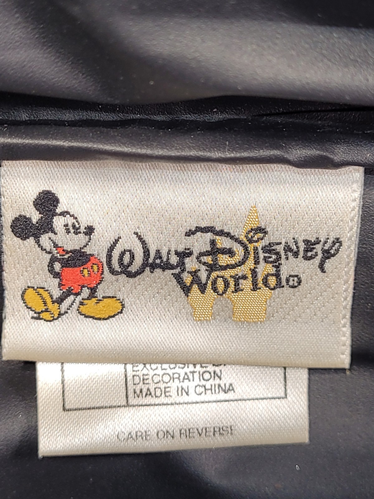 vintage faux leather Disney fanny pack or crossbody belt bag embroidered Goofy