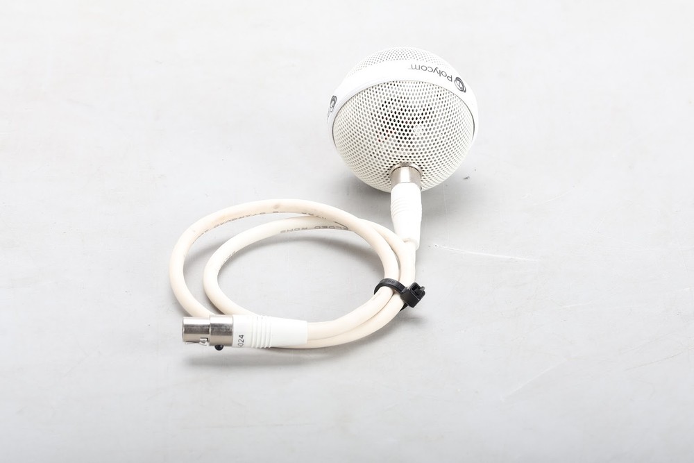 Polycom HDX CMA 2201-26932-001 Ceiling Microphone Array With White Microphone