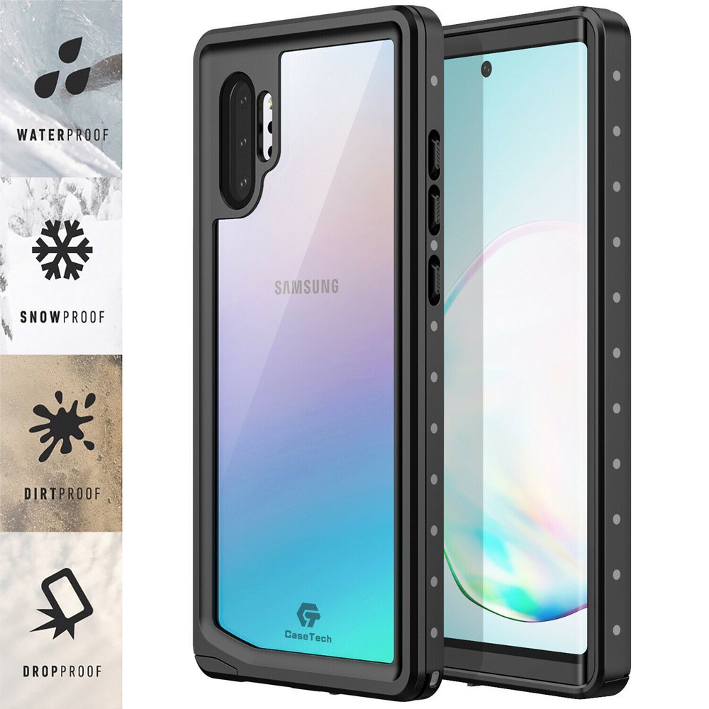 Samsung Galaxy Note 10 / 10+ Plus Case Waterproof Case Cover w/ Screen Protector