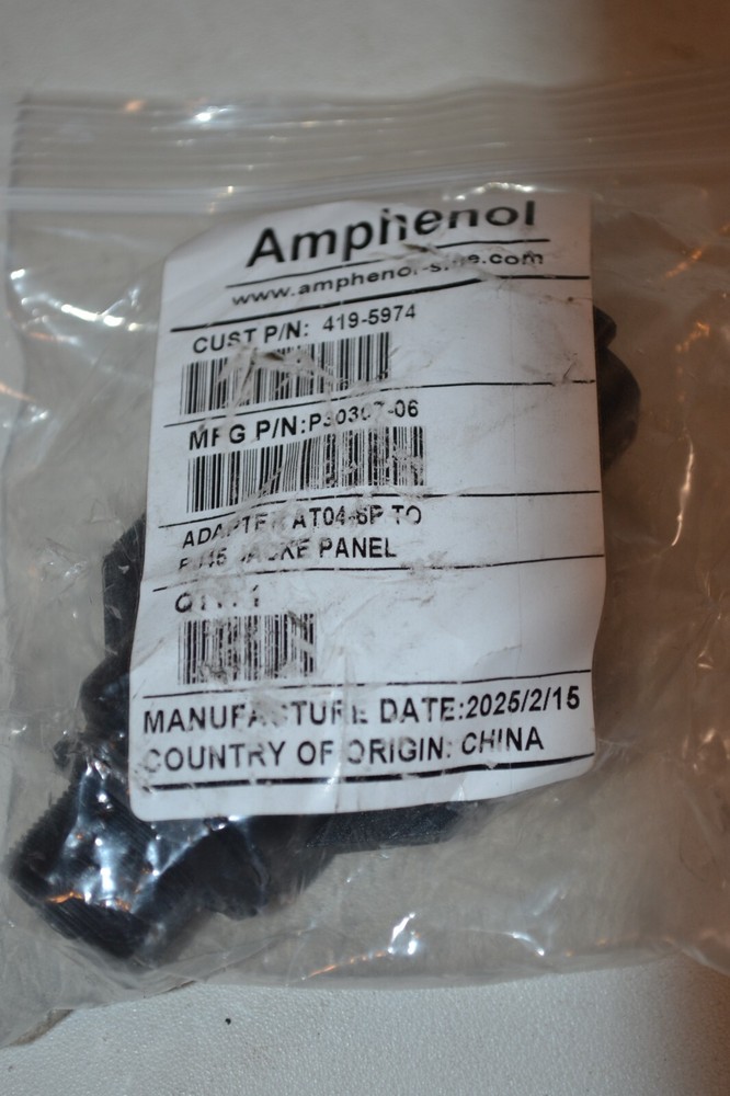 P30307-06 Amphenol SINE Systems Adapter