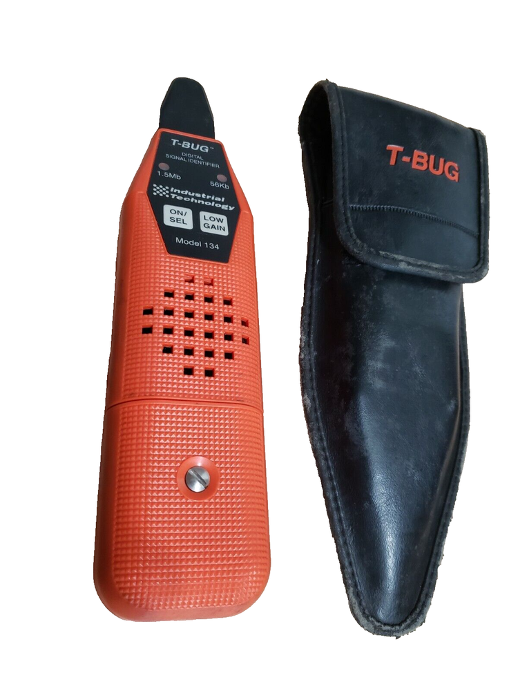 Industrial Technology T-BUG 134 DIGITAL SIGNAL IDENTIFIER PROBE w/CASE
