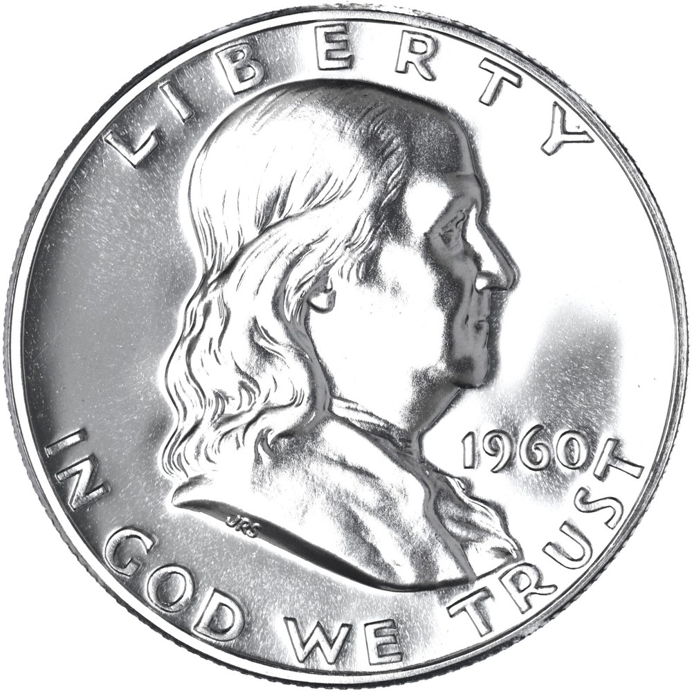 1960 (P) Franklin Half Dollar Gem Proof 90% Silver