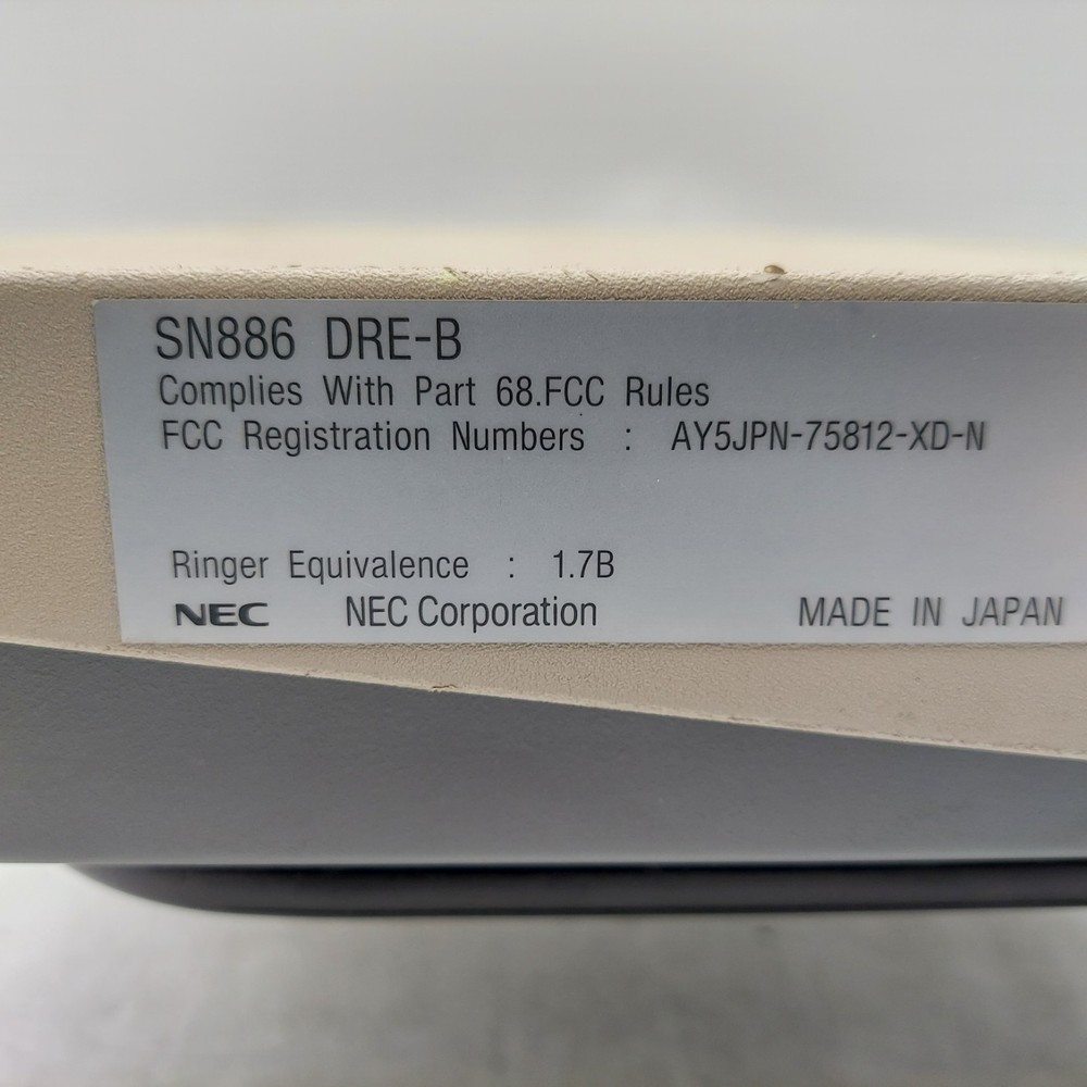 NEC Digital Remote Unit SN886 DRE-B