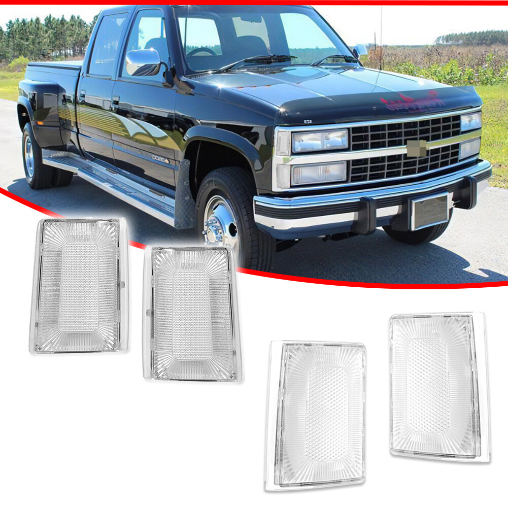 For 1988-93 C K 1500 2500 3500 Suburban Blazer Clear Parking Corner Signal Light