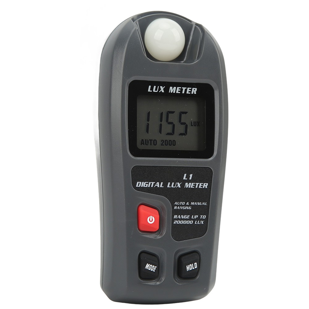 Digital Light Meter Illuminance Tester Luxmeter Illuminometer LCD Display SD0