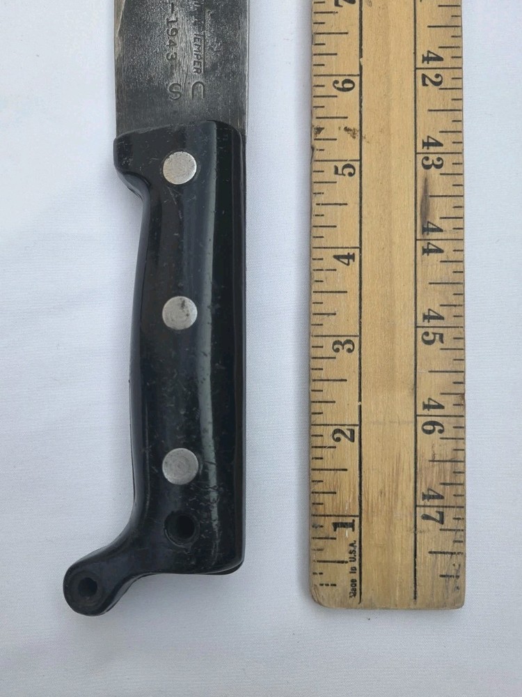 WWII 1943 1944 TRUE TEMPER U.S. Army USMC MACHETE + SCABBARD