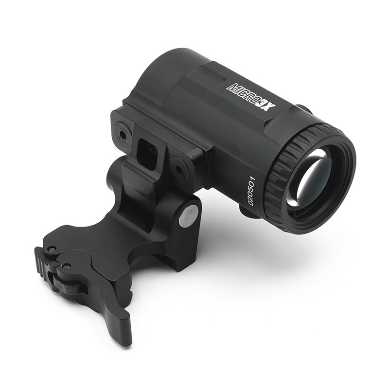 EvolutionGear 3X Micro Magnifier W/ Flip Mount Micro3X V3XM - CLONE