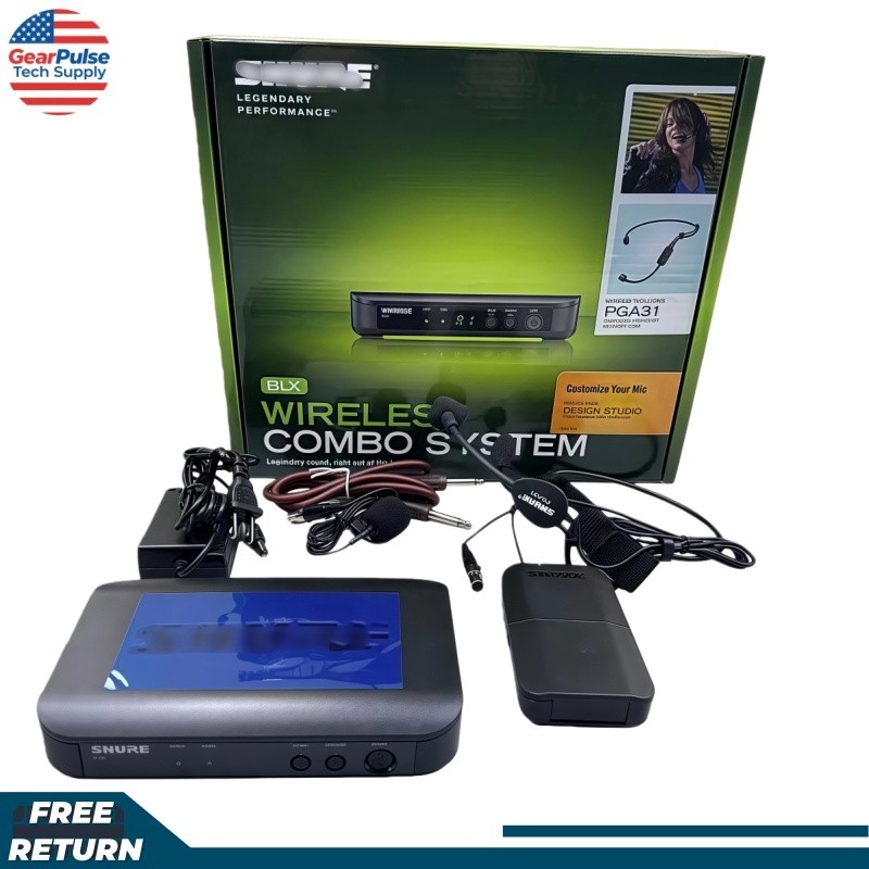 BLX14/PGA31 Wireless Headworn Microphone System HEADSET SYSTEM W/PGA31
