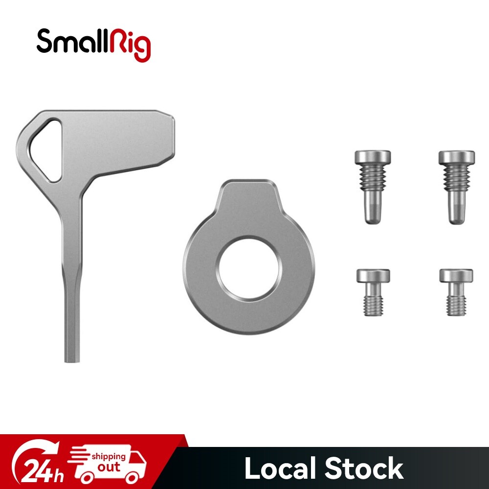 SmallRig Stainless Steel Screw Set w/Screwdrivers for Camera Handles, L Bracket