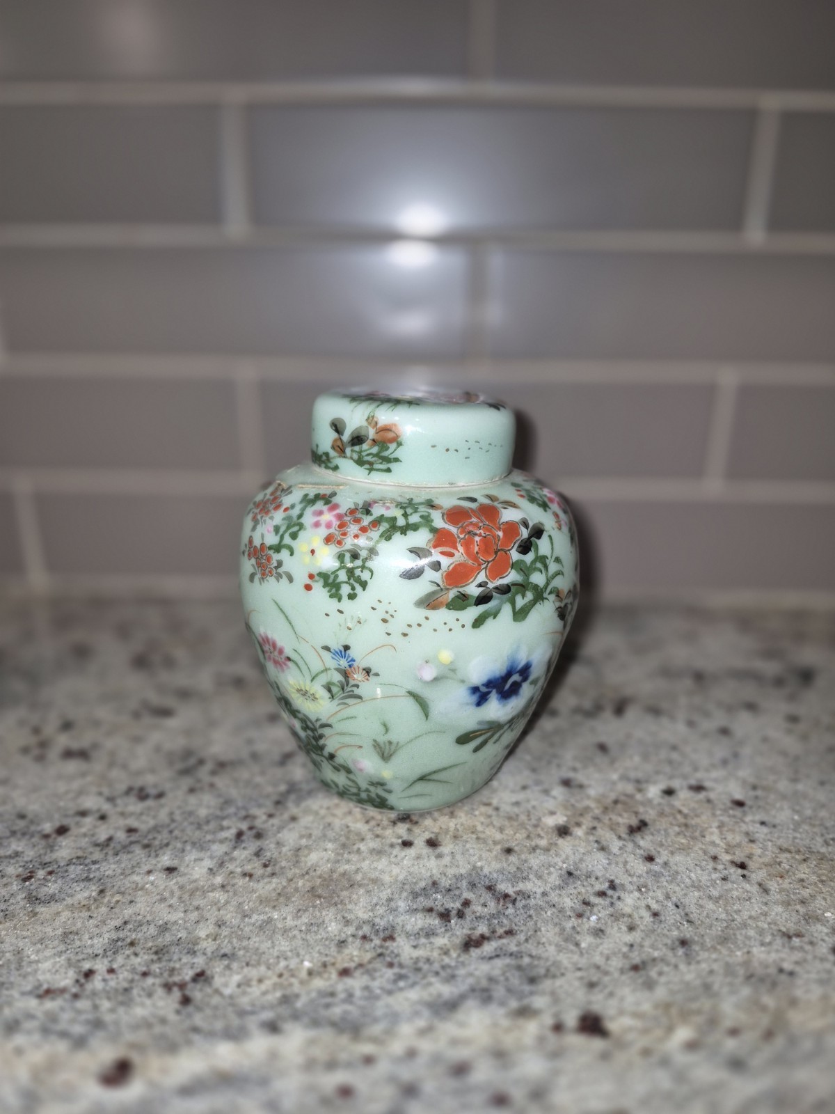 Republic Period Chinese Ceramic Ginger Jar