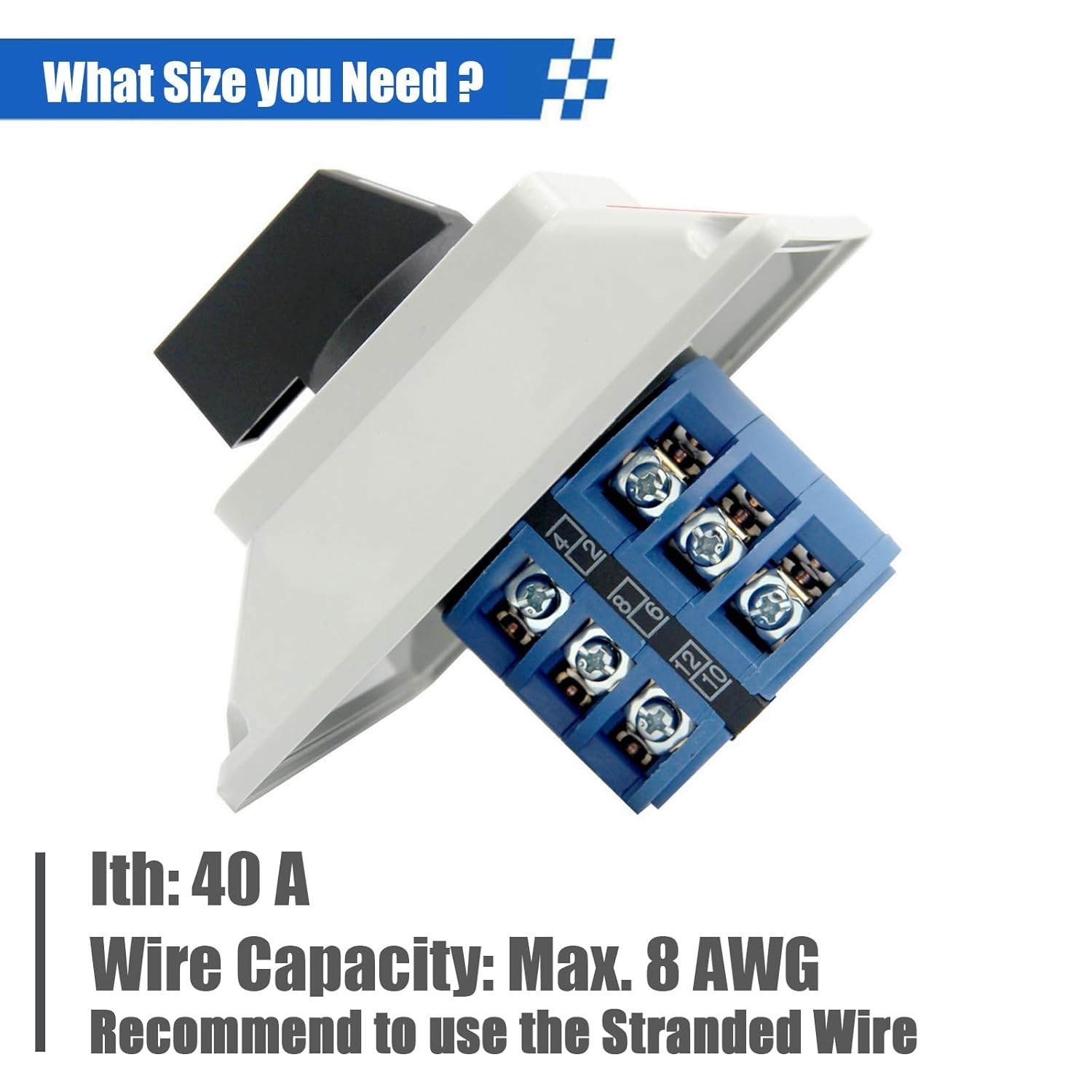 Universal Rotary Changeover Switch 660V 40A 3 Position 3 Phase with Exterior Box