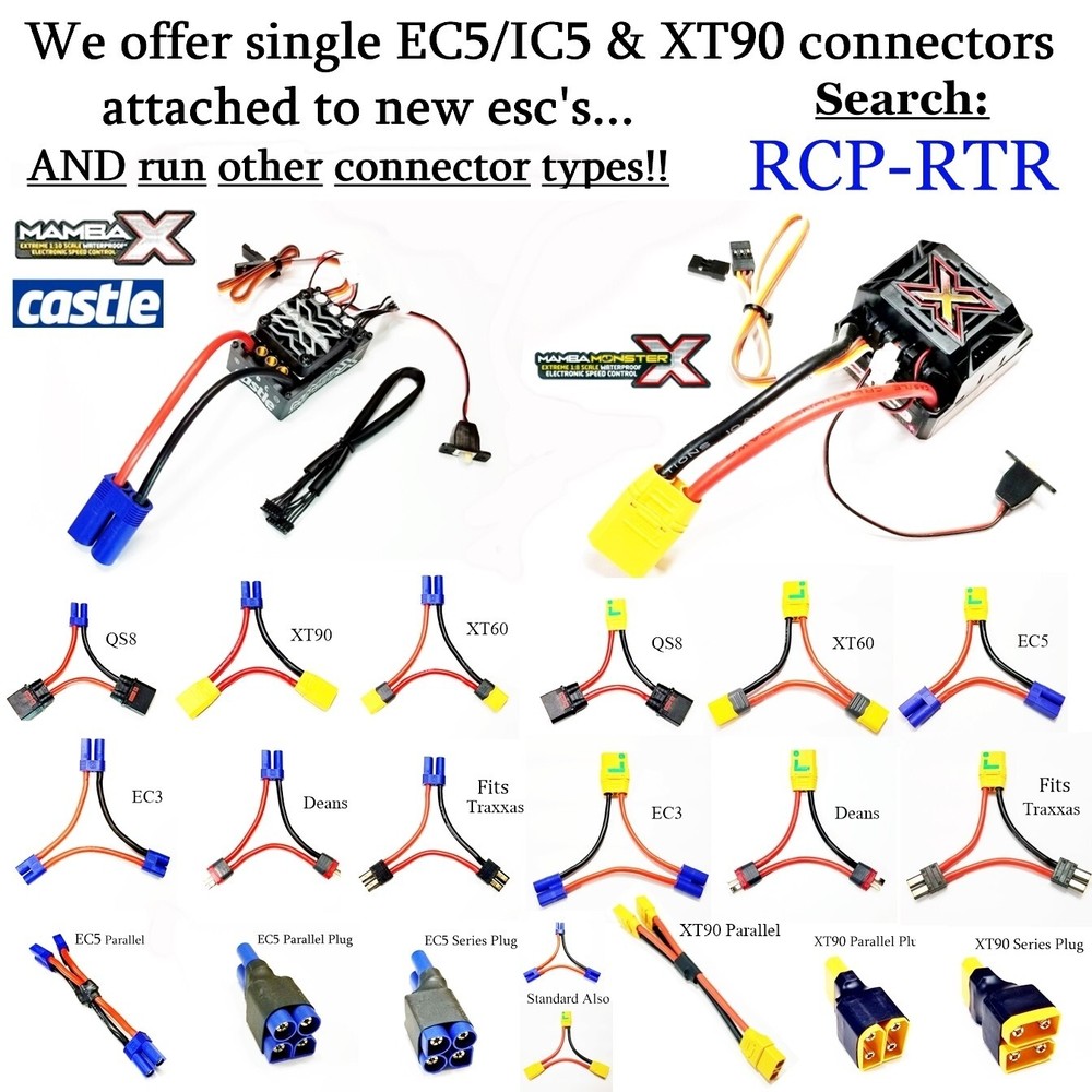 RCP EC5/IC5 Parallel Plug No Wire