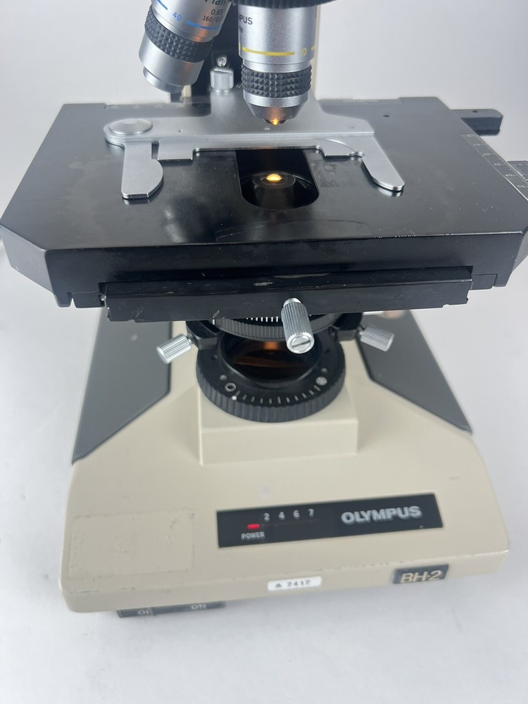 DEFECTIVE Olympus BH2 Binocular Microscope G3D