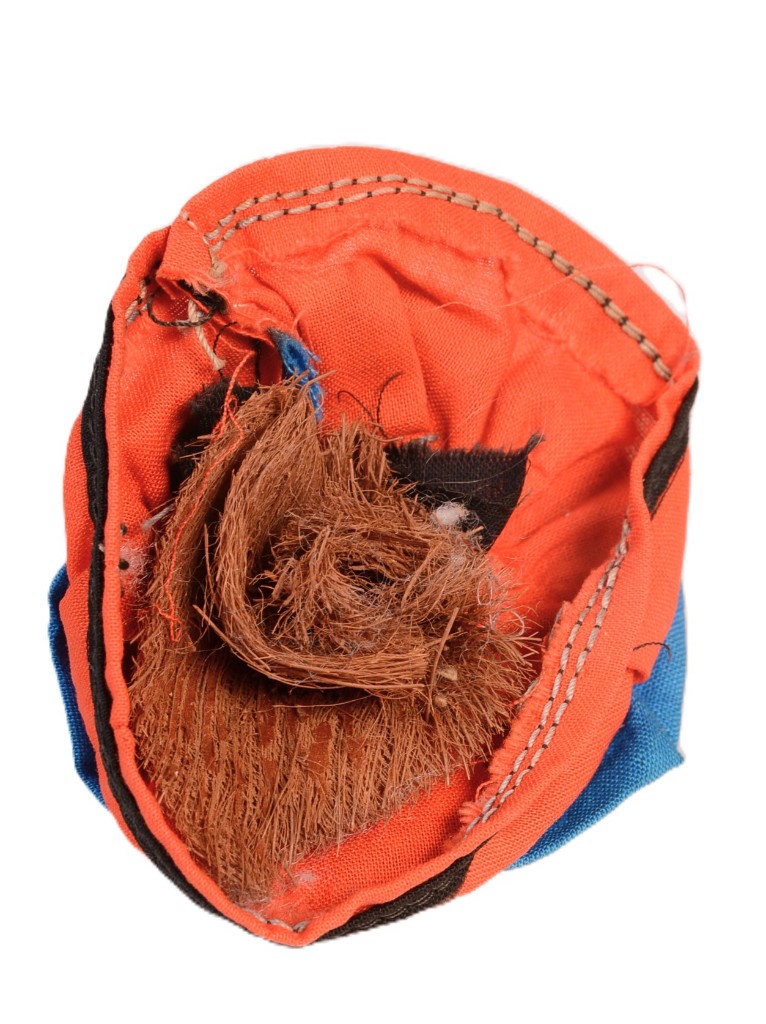 Seminole Mini Doll Early 20th Century Size 2" H x 3" D Palmetto Fronds