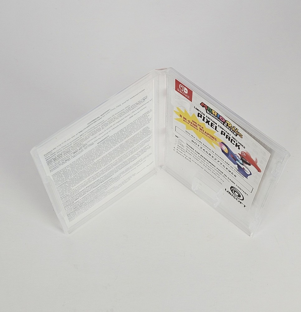 Authentic Replacement (CASE ONLY) for MARIO RABBIDS KINGDOM BATTLE - Switch Box