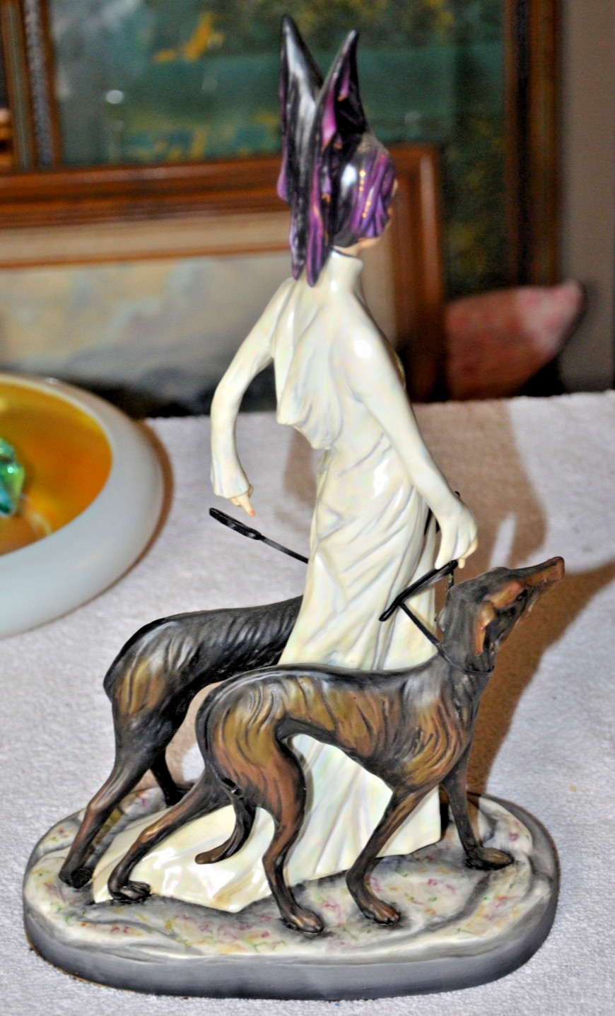 Michael Sutty , Lady "Diana" Porcelain Figurine Ltd Edition Hand Paint 16"-