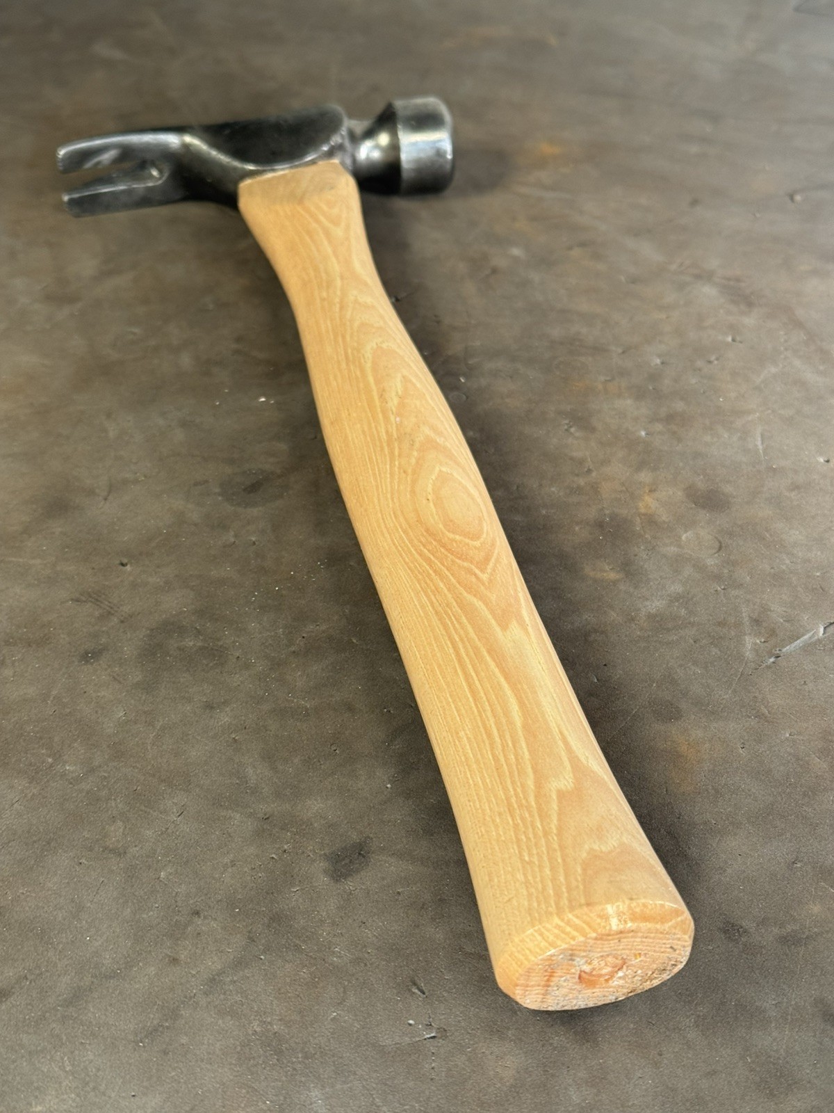 Dalluge 12 oz Smooth Face Trimster Hammer California Framer Hickory Handle VTG