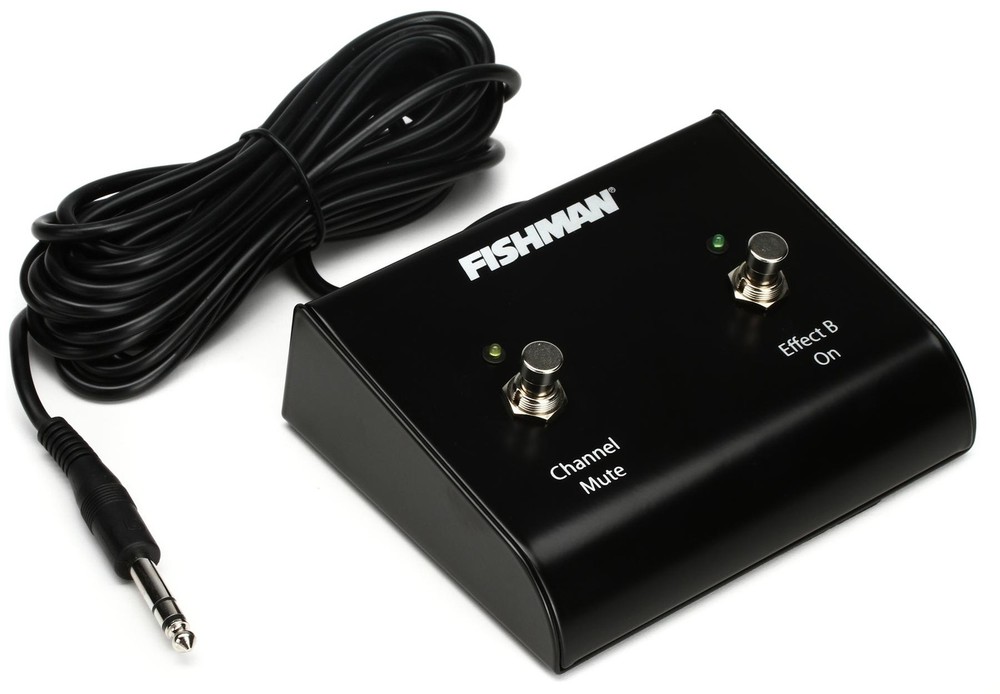 Fishman Dual Footswitch for Loudbox Amplifiers (3-pack) Bundle