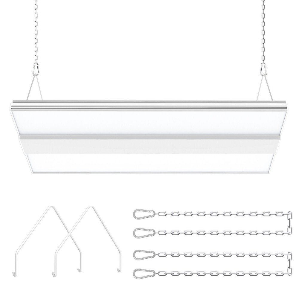 400 Watts LED Linear High Bay Light Warehouse Workshop Lighting 5000K Daylight