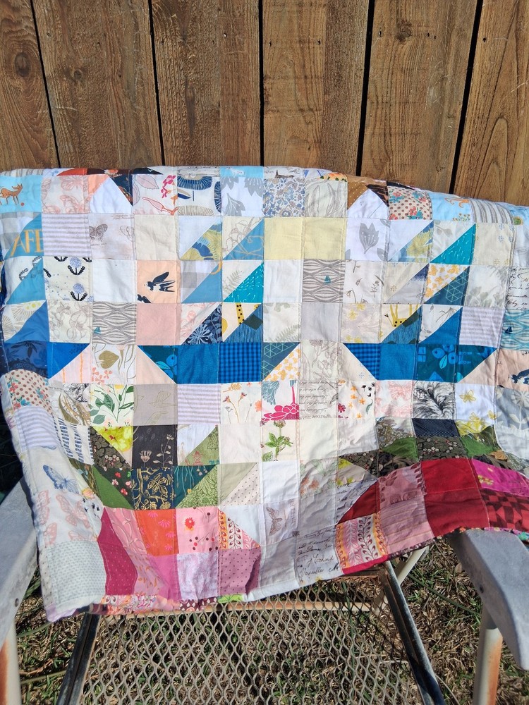 Strawberry sampler quilt