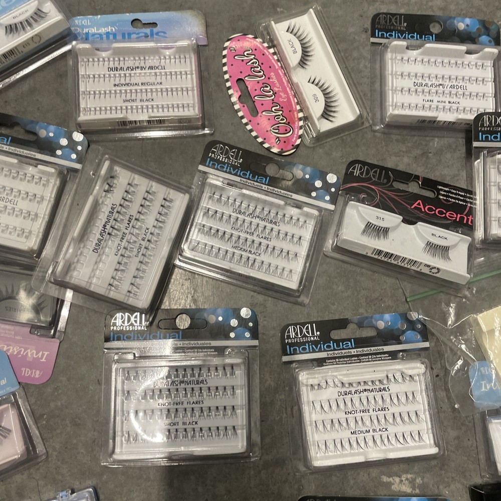 Eyelashes Lot 35pcs Assorted Brands