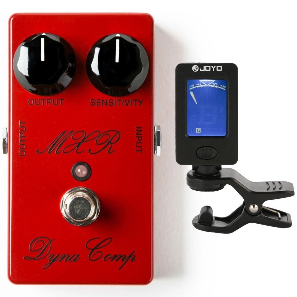 MXR CSP102SL Script Dyna Comp Compressor Effects Pedal with Tuner