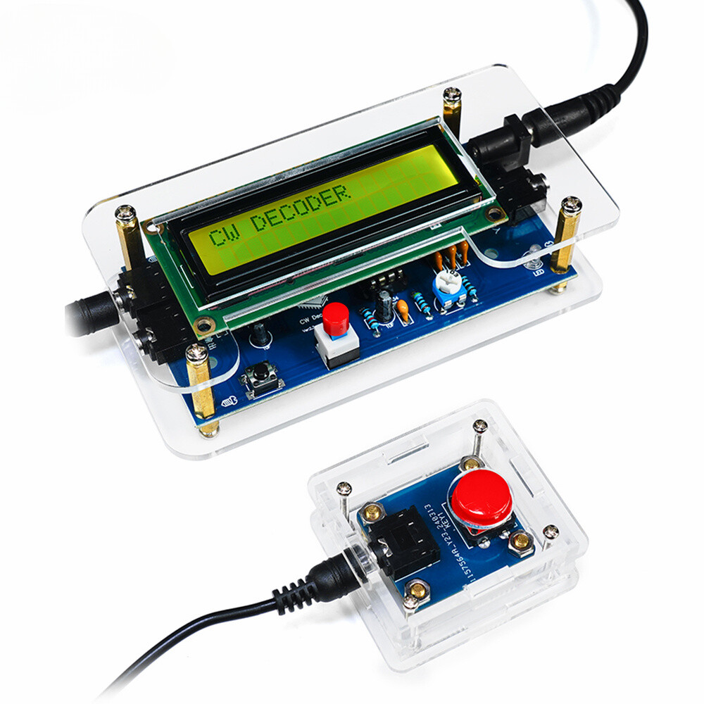 Trainer Morse Code Decoder Keyer Interpreter DIY Electronic Component Kit USA