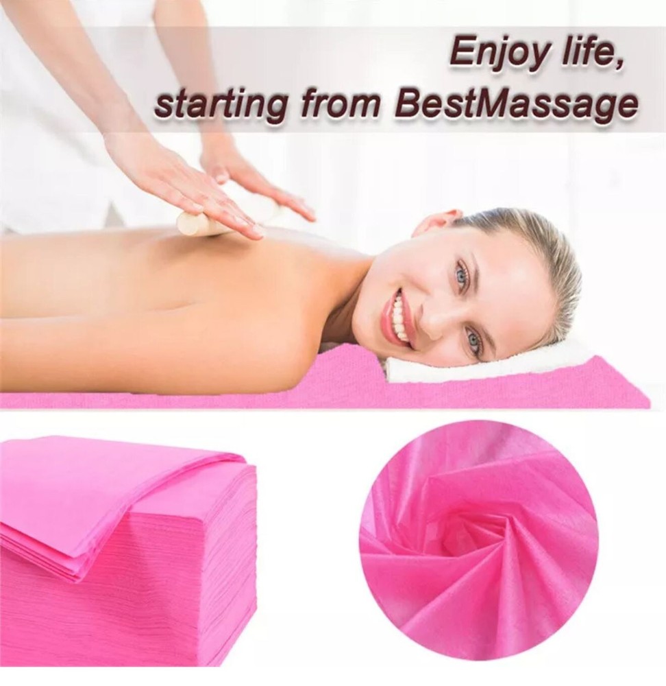 10PCS Massage Table Sheets Disposable ,SPA Bed Cover Breathable
