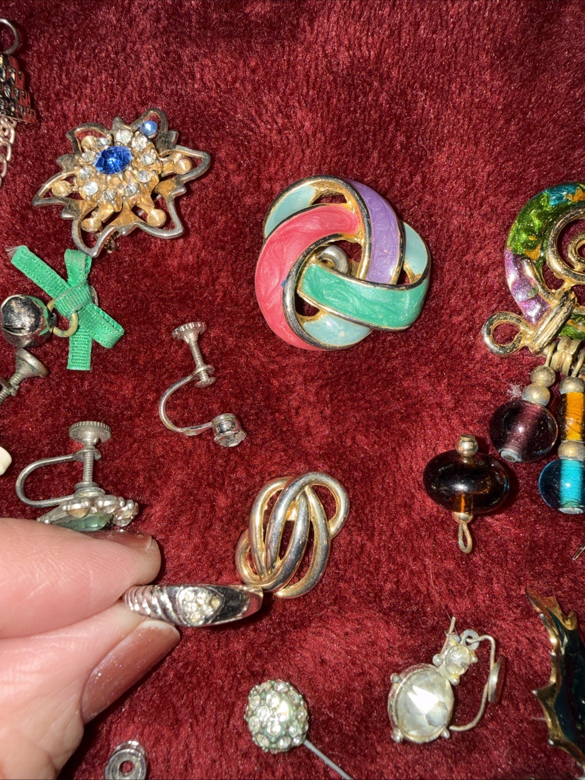 Broken / Mixed Small Lot Jewelry for Crafts Repurpose
