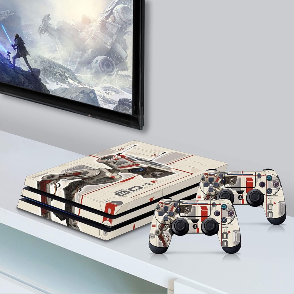 Star Wars Jedi: Fallen Order Bd-1 PS4 Pro Console & Controller Skins PlayStation