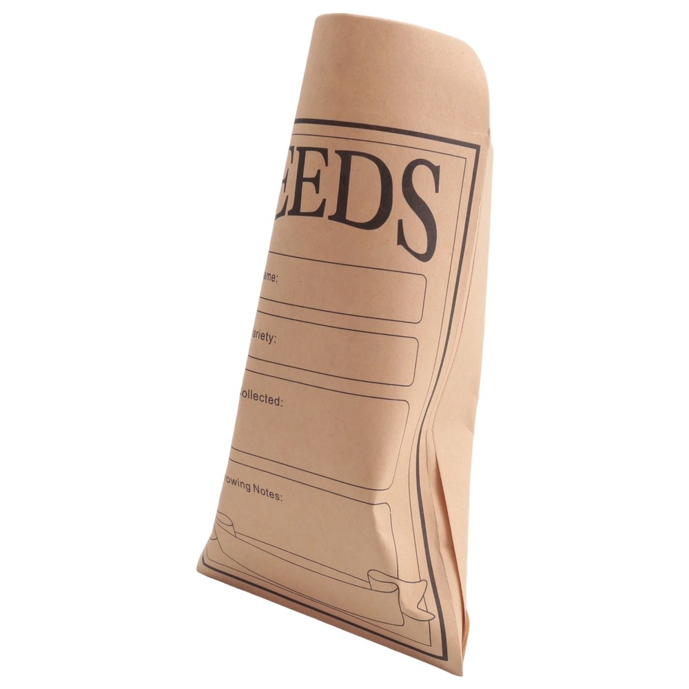 100PCS Seed Packets Envelopes: Self Sealing Small Seed Envelopes for9718