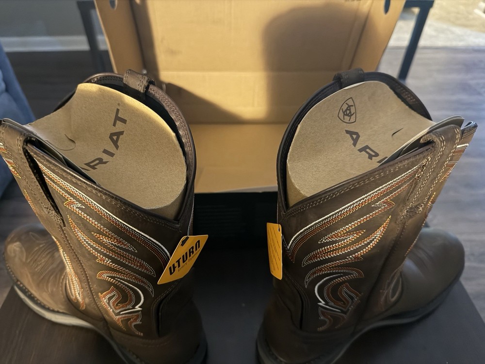 Ariat Workhog XT Carbon Toe Work Book Size 14 EE Wide