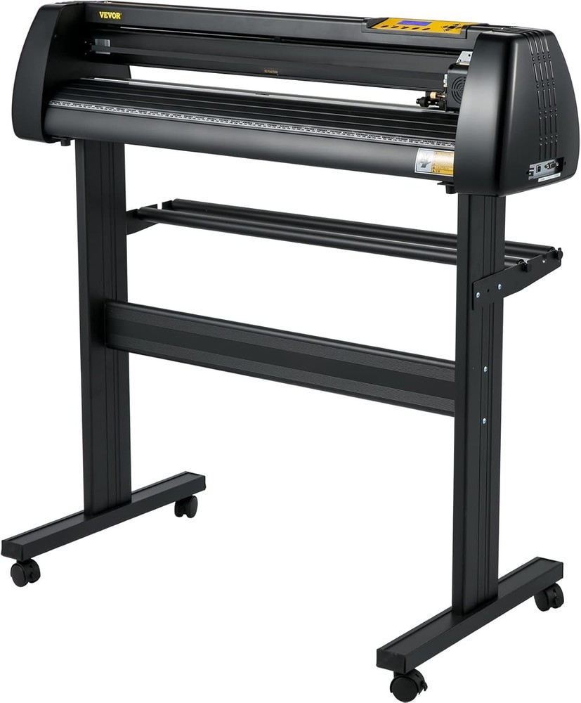 28-Inch Vinyl Cutter Plotter with LCD Display & Adjustable Speed - Signmaker'...