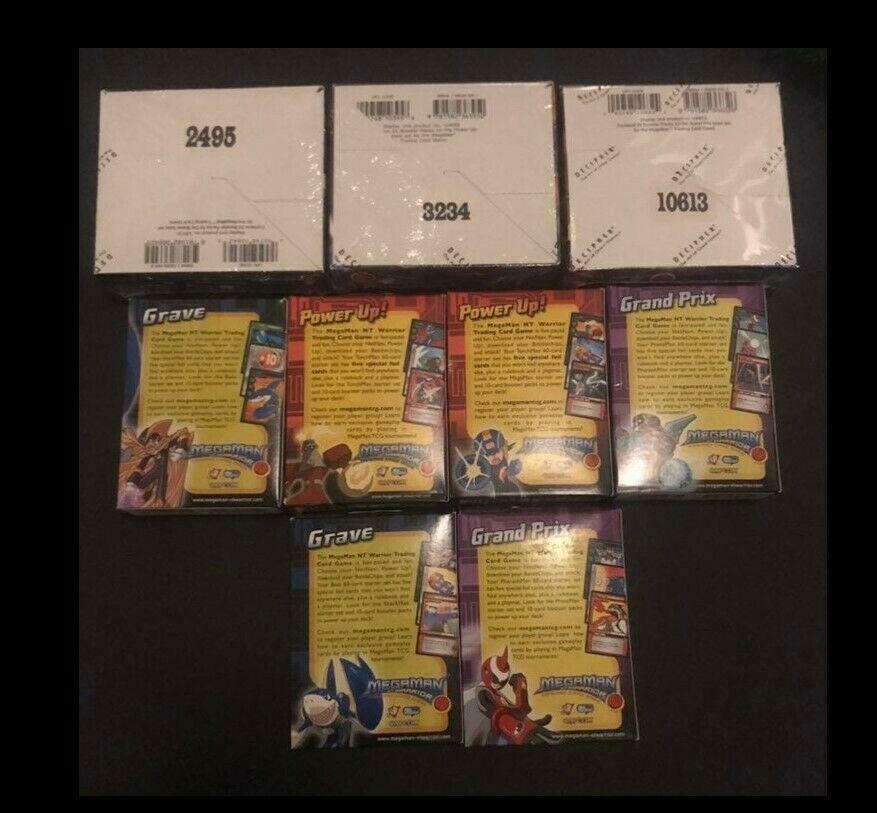 Mega Man TCG Ultimate Bundle - All Sealed Case Fresh Booster Boxes And Decks