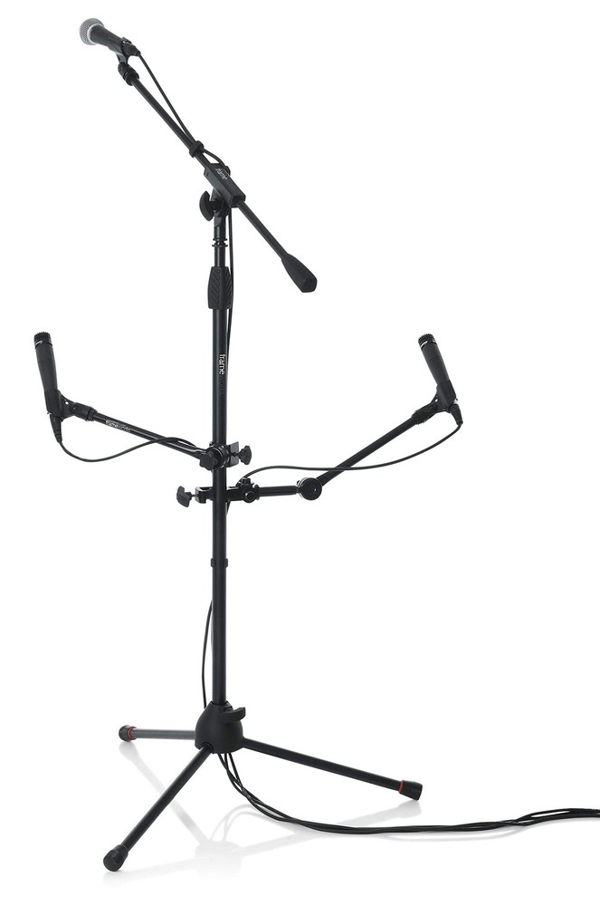 Adjustable ClampOn Angled Mini Interlocking Design, 9" Boom Arm GFWMICCLMPBM9
