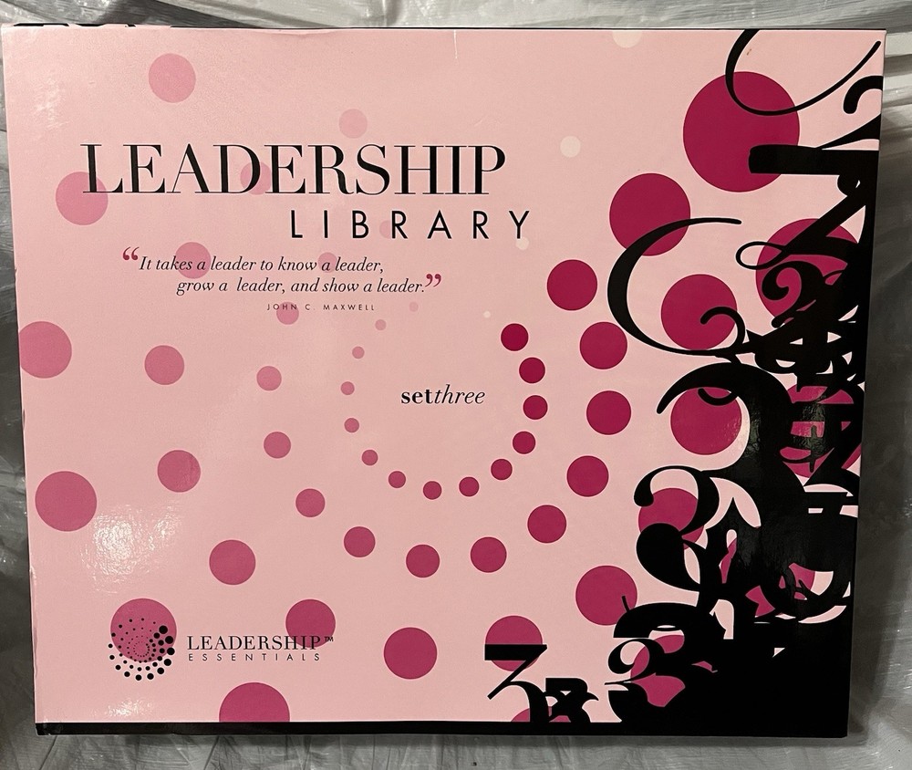 Leadership Essentials 4 Box Set By John Maxwell *See Desc.