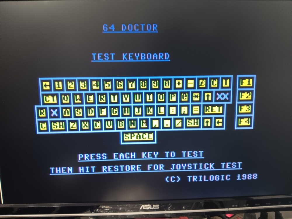 CLEANED, TESTED, WORKING Commodore 64C.