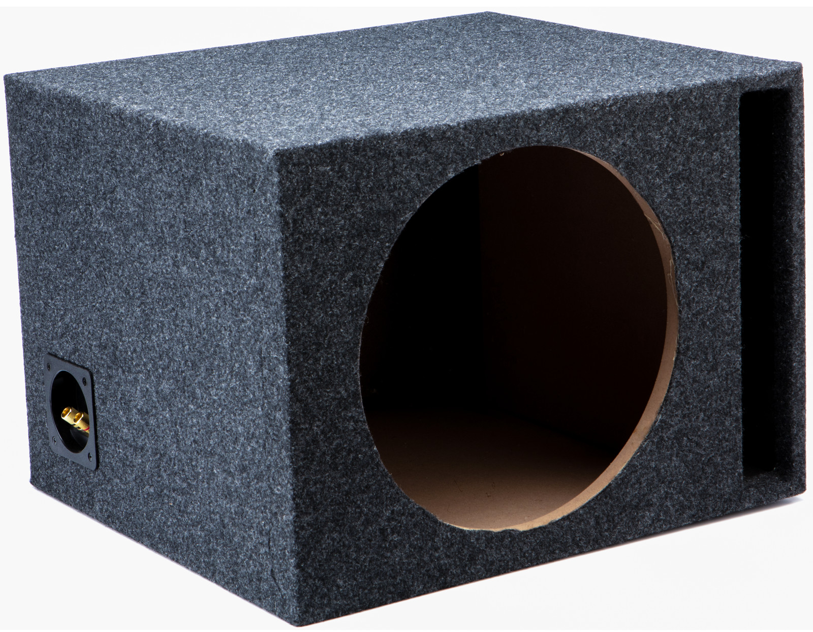 Car Audio Single 12" Speaker Vented Subwoofer Stereo Sub Box Ported Enclosure