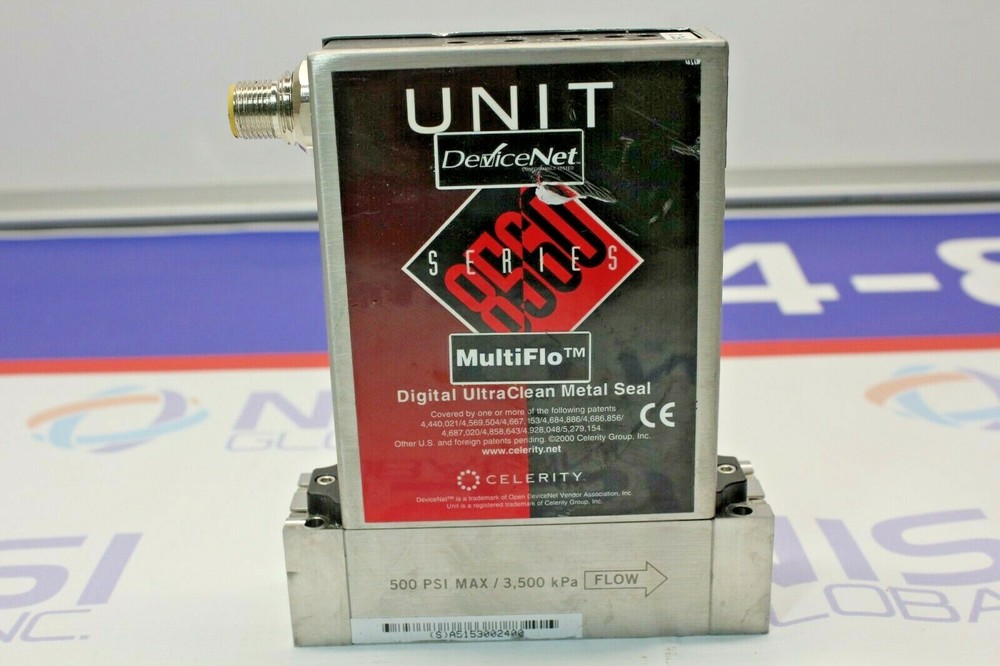Celerity Unit UFC-8565C Mass Flow Controller NF3 5000 SCCM