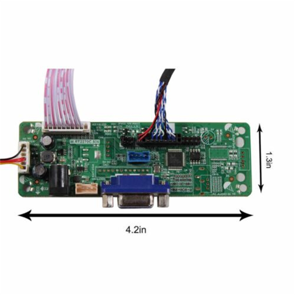 VGA LCD Controller Board Work For 12.1" LB121S02 A2 800x600 LCD Screen